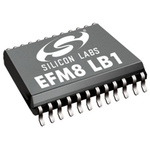 Silicon Labs EFM8LB11F32E-B-QSOP24, 8bit CIP-51 Microcontroller, EFM8LB1, 72MHz, 32 kB Flash, 24-Pin QSOP