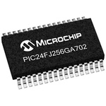 Microchip PIC24FJ256GA702-I/SS, 16bit PIC Microcontroller, PIC24FJ, 32MHz, 256 kB Flash, 28-Pin SSOP