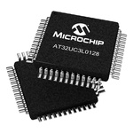 Microchip AT32UC3L0128-AUT, 32bit AVR32 Microcontroller, AT32, 50MHz, 128 kB Flash, 48-Pin TQFP