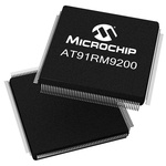 Microchip AT91RM9200-QU-002, 32bit ARM920T Microcontroller, AT91, 180MHz, 128 kB Flash, 208-Pin PQFP
