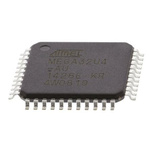 Microchip ATMEGA32U4-AU, 8bit AVR Microcontroller, ATmega, 16MHz, 32 kB Flash, 44-Pin TQFP