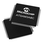 Microchip ATSAM3A8CA-AU, 32bit ARM Cortex M3 Microcontroller, SAM3A, 84MHz, 512 kB Flash, 100-Pin LQFP