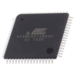 Microchip ATXMEGA128A3U-AU, 8bit AVR Microcontroller, AVR XMEGA, 32MHz, 128 + 8 kB Flash, 64-Pin TQFP