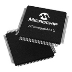 Microchip ATXMEGA64A1U-AU, 8bit AVR Microcontroller, AVR XMEGA, 32MHz, 64 + 4 kB Flash, 100-Pin TQFP