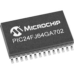 Microchip PIC24FJ64GA702-I/SS, 16bit PIC Microcontroller, PIC24FJ, 32MHz, 64 kB Flash, 28-Pin SSOP