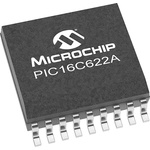 Microchip PIC16C622A-04I/SO, 8bit PIC Microcontroller, PIC16C, 20MHz, 8 kB Flash, 18-Pin SOIC