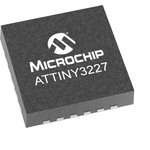 Microchip ATTINY3227-MU AVR CPU Microcontroller, AVR, 20MHz, 32 kB Flash, 24-Pin VQFN