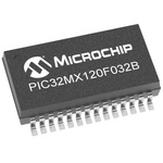 Microchip PIC32MX120F032B-I/SO PIC Microcontroller, PIC32MX, 28-Pin SOIC
