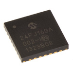 Microchip PIC24FJ16GA002-I/ML, 16bit PIC Microcontroller, PIC24FJ, 32MHz, 16 kB Flash, 28-Pin QFN