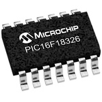 Microchip PIC16F18326-I/SL, 8bit PIC Microcontroller, PIC16, 32MHz, 28 kB Flash, 14-Pin SOIC