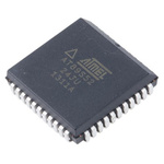 Microchip AT89S52-24JU, 8bit 8051 Microcontroller, AT89, 24MHz, 8 kB Flash, 44-Pin PLCC