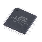 Microchip ATMEGA164PA-AU, 8bit AVR Microcontroller, ATmega, 20MHz, 16 kB Flash, 44-Pin TQFP