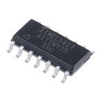 Microchip ATTINY20-SSU, 8bit AVR Microcontroller, ATtiny20, 12MHz, 2 kB Flash, 14-Pin SOIC