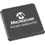 Microchip PIC24FJ256GA705-I/M4, 32bit 32 bit CPU Microcontroller, PIC24, 32MHz, 256 kB Flash, 48-Pin UQFN