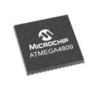 Microchip ATMEGA4809-MF, 8bit AVR Microcontroller, ATmega809, 20MHz, 48 kB Flash, 48-Pin UQFN