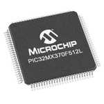 Microchip PIC32MX370F512L-I/PF, 32bit PIC Microcontroller, PIC32MX, 100MHz, 512 kB Flash, 100-Pin TQFP