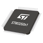 STMicroelectronics STM32G0B1RET6, 32bit ARM Cortex M0+ Microcontroller, STM32G0, 64MHz, 512 kB Flash, 64-Pin LQFP