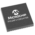 Microchip PIC24FJ128GA705-I/M4 PIC Microcontroller, PIC24F, 48-Pin UQFN
