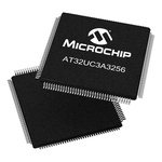 Microchip AT32UC3A3256-ALUT, 32bit AVR32 Microcontroller, AT32, 84MHz, 256 kB Flash, 144-Pin LQFP