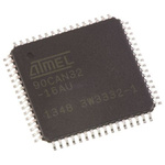 Microchip AT90CAN32-16AU, 8bit AVR Microcontroller, AT90, 16MHz, 32 kB Flash, 64-Pin TQFP