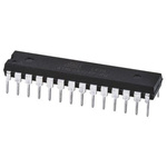 Microchip ATMEGA328P-PU, 8bit AVR Microcontroller, ATmega, 20MHz, 32 kB Flash, 28-Pin PDIP