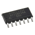 Microchip ATTINY24A-SSU, 8bit AVR Microcontroller, ATtiny24A, 20MHz, 2 kB Flash, 14-Pin SOIC
