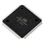Microchip ATXMEGA128A1-AU, 8bit AVR Microcontroller, AVR XMEGA, 32MHz, 128 + 8 kB Flash, 100-Pin TQFP