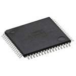 Microchip ATXMEGA256A3U-AU, 8bit AVR Microcontroller, AVR XMEGA, 32MHz, 256 + 8 kB Flash, 64-Pin TQFP