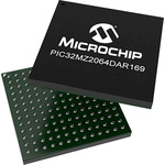 Microchip PIC32MZ2064DAR169-I/6J, 32bit MIPS32® MicroAptiv™ Microcontroller, PIC32MZ, 200MHz, 2048 kB Flash, 169-Pin