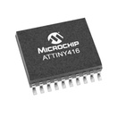 Microchip ATTINY416-SN, 8bit AVR Microcontroller, ATtiny416, 20MHz, 4 kB, 20-Pin SOIC