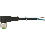 Murrelektronik Limited, 7000 Series, 90° Female M12 Industrial Automation Cable Assembly, 5 Core 10m Cable