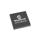 Microchip AVR128DA48-I/PT, 8bit AVR Microcontroller, AVR-DA, 24MHz, 128 kB Flash, 48-Pin TQFP