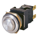 Arcolectric Double Pole Double Throw (DPDT) Latching Push Button Switch, IP66, 19.2 (Dia.)mm, Panel Mount, 250V ac