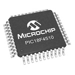 Microchip PIC18F4510-I/PT, 8bit PIC Microcontroller, PIC18F, 40MHz, 32 kB Flash, 44-Pin TQFP