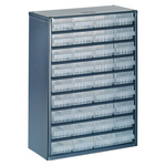 Raaco 36 Drawer Storage Unit, Steel, 417mm x 306mm x 150mm, Blue