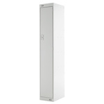 1 Door Steel Grey Industrial Locker, 1800 mm x 300 mm x 450mm