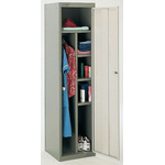 1 Door Steel Grey Locker, 1800 mm x 450 mm x 450mm