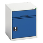 Bott 1 Cabinet, Steel, 600mm x 525mm x 550mm, Blue, Grey