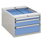 Treston 3 Drawer Unit, 370mm x 550mm x 715mm