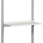 Treston Grey Steel Shelf x 890mm, 400mm, 50kg Load