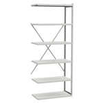Treston Grey Steel Storage Rack System Extension Bay, 2000mm x 1000mm, 500mm, 149.69 (Shelf) kg, 99.79 (Section) kg Load