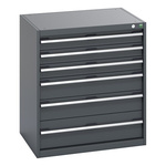 Bott Drawer Unit, Dark Grey