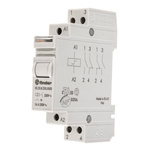 Finder DPST DIN Rail Latching Relay - 16 A, 230V ac