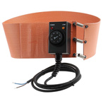 RS PRO Silicone Side Drum Heater, 125 x 940mm, 50l