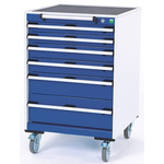 Bott Drawer Unit, 980mm x 650mm x 650mm, Blue, Grey