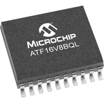 Microchip ATF16V8BQL-15SU, SPLD Simple Programmable Logic Device ATF16V8B 150 Gates, 8 Macro Cells, 8 I/O, 62MHz 15ns