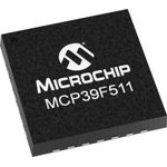 Microchip MCP39F511A-E/MQ, Current Monitor 28-Pin, QFN