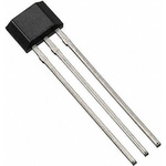 DiodesZetex Surface Mount Hall Effect Sensor, SIP, 3-Pin