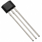 DiodesZetex Surface Mount Hall Effect Sensor, SIP, 3-Pin
