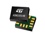 STMicroelectronics 3-Axis Surface Accelerometer, LGA, I2C, MIPI I3CSM, SPI, 14-Pin